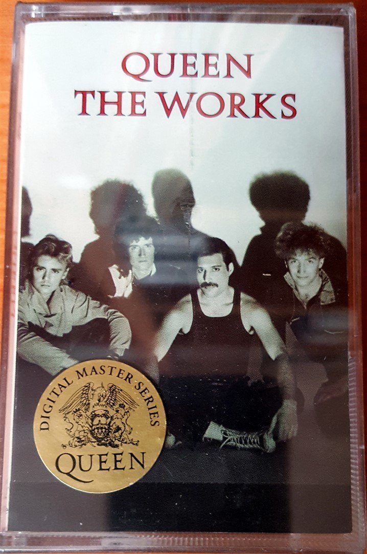 QUEEN - THE WORKS CASSETTE MADE IN HOLLAND ''NEW''