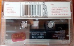 QUEEN - THE WORKS CASSETTE MADE IN HOLLAND ''NEW''
