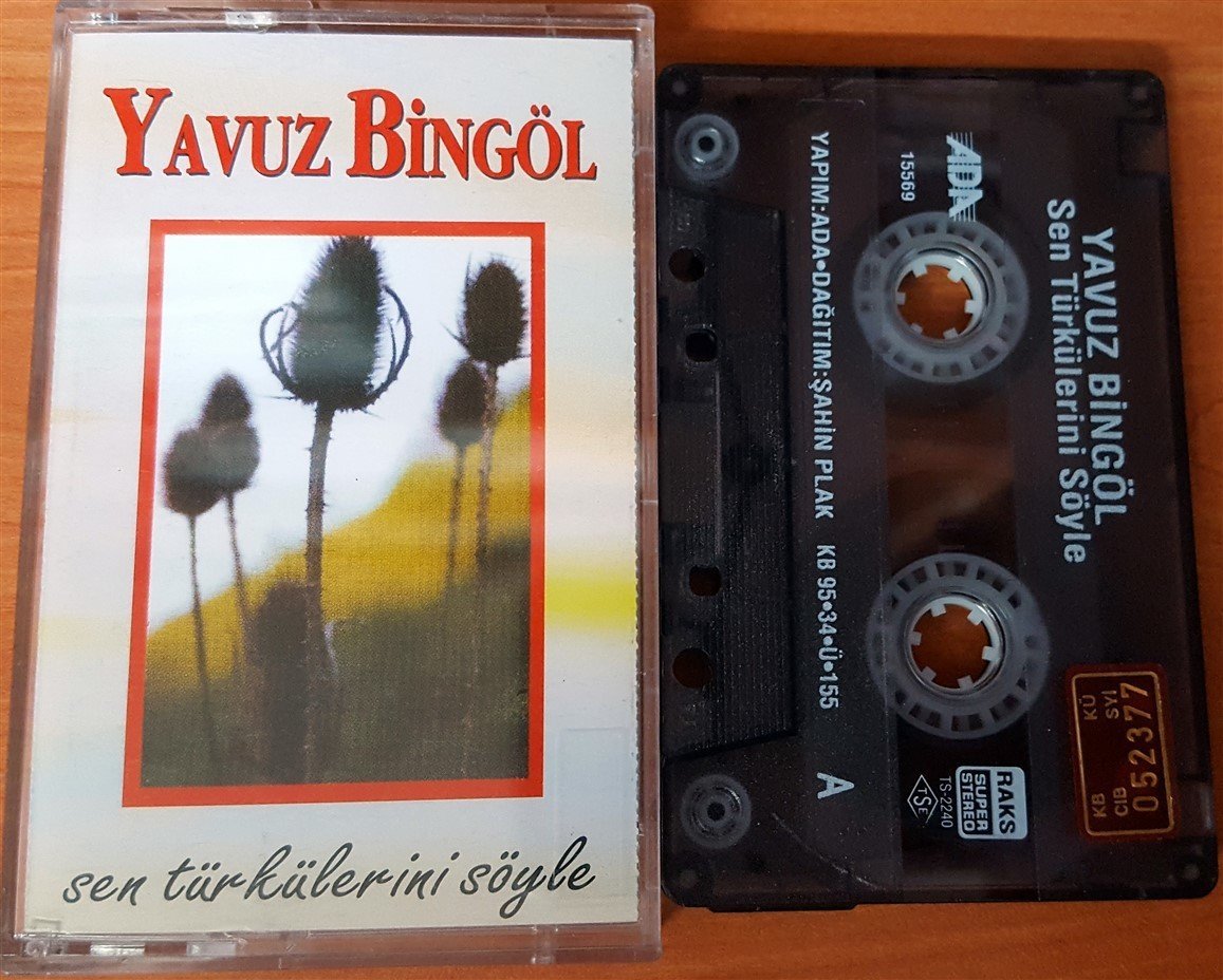 YAVUZ BİNGÖL - SEN TÜRKÜLERİNİ SÖYLE KASET 2.EL