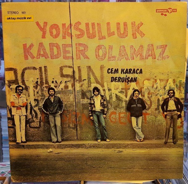 CEM KARACA - YOKSULLUK KADER OLAMAZ - PLAK 2.EL