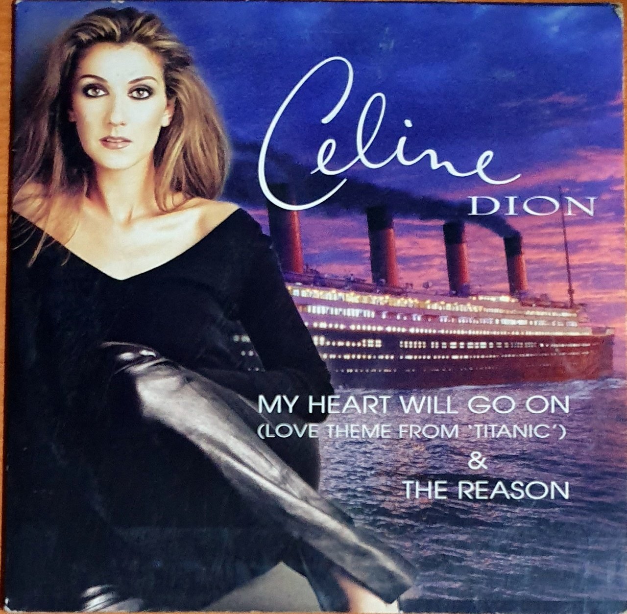 CELINE DION - MY HEART WILL GO ON [LOVE THEME FROM TITANIC] & THE REASON (1997) - CD COLUMBIA SINGLE 2.EL