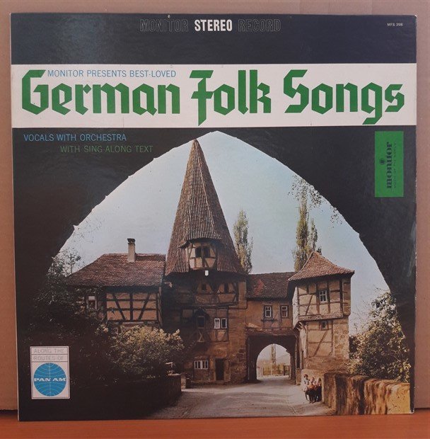 GERMAN FOLK SONGS - LP 2.EL PLAK