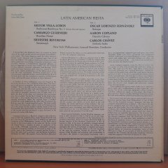LATIN AMERICAN FIESTA, NEW YORK PHILHARMONIC, LEONARD BERNSTEIN (1963) - LP 2.EL PLAK