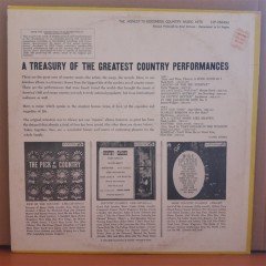 THE HONEST-TO-GOODNESS COUNTRY MUSIC HITS!!!! (1962) - LP 2.EL PLAK