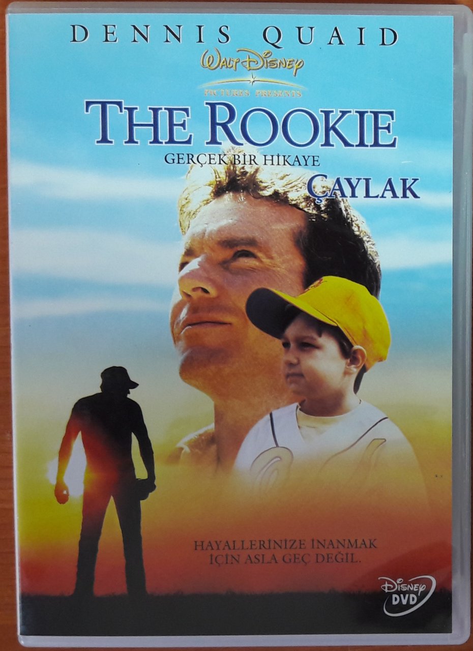 THE ROOKIE - ÇAYLAK - DENNIS QUAID - WALT DISNEY - DVD 2.EL