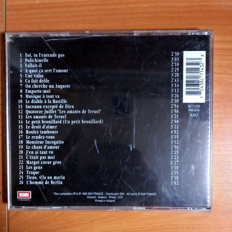 EDITH PIAF – A QUOI CA SERT L'AMOUR (1993) - CD 2.EL