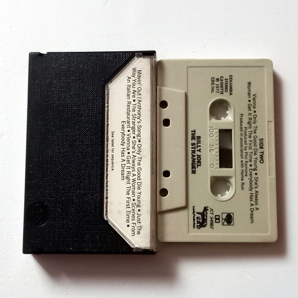 BILLY JOEL - THE STRANGER (1977) - KASET MADE IN USA 2.EL