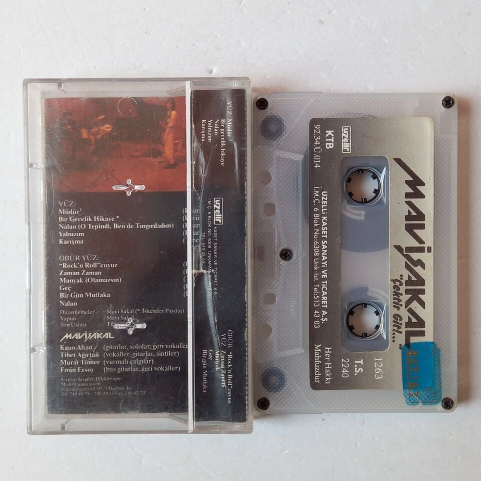 MAVİ SAKAL - ÇEKTİR GİT (1992) - KASET 2.EL