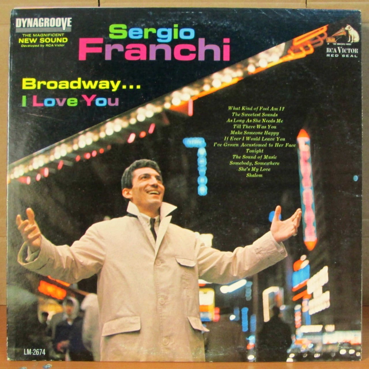 SERGIO FRANCHI - BROADWAY I LOVE YOU LP 2.EL