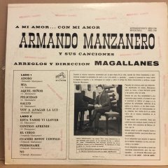 ARMANDO MANZANERO - A MI AMOR.. CON MI AMOR (1967) 2.EL PLAK