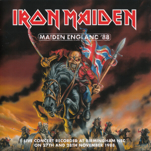 IRON MAIDEN – MAIDEN ENGLAND '88 (2013) - 2CD REMASTERED REISSUE JEWEL CASE AMBALAJINDA SIFIR