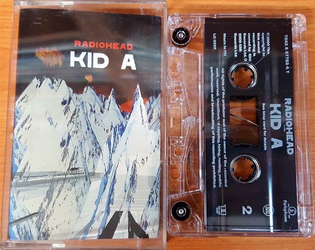 RADIOHEAD - KID A CASSETTE MADE IN EU ''USED''
