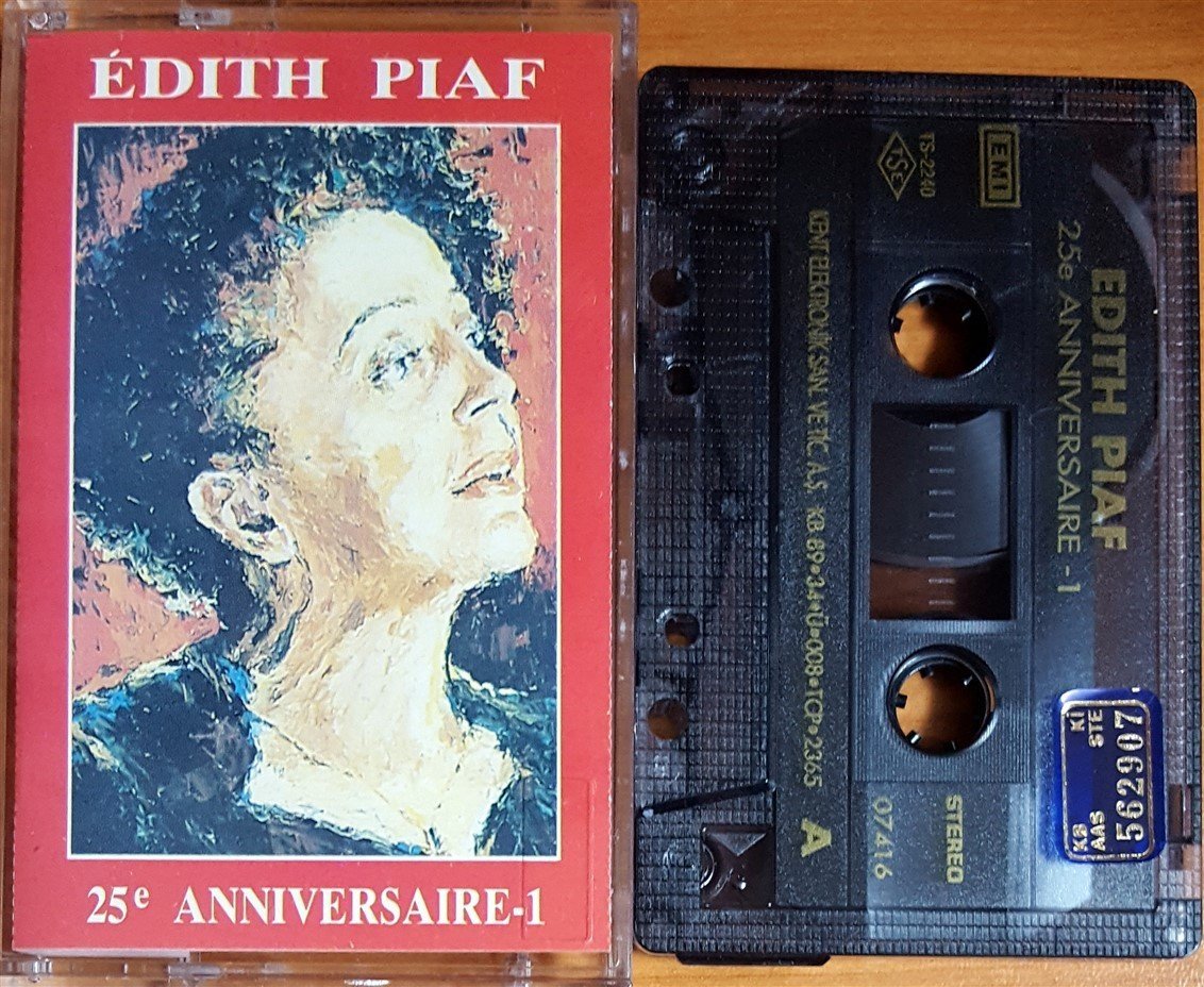 EDITH PIAF - 25E ANNIVERSAIRE-1 / KENT KASET 2.EL