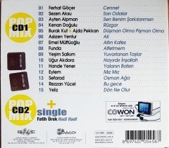 POP MIX + FATİH ÜREK ''HADİ HADİ'' SINGLE / FERHAT GÖÇER, SEZEN AKSU, KENAN DOĞULU, EYLEM, YELİZ, HANDE YENER (2007) DMC 2CD 2.EL