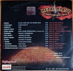 METAL BLAST / TÜRKİYE'DEN HEAVY METAL / CATAFALQUE, FALSE IN TRUTH, KNIGHT ERRANT, CROSSFIRE, MORIBUND OBLIVION (2007) - CD ROLLING STONE PROMO 2.EL