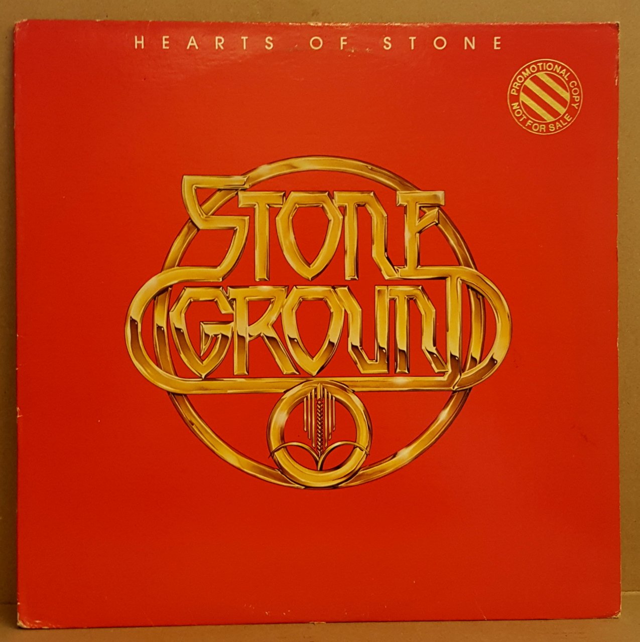 STONEGROUND - HEARTS OF STONE (1978) - LP 2.EL SIFIR