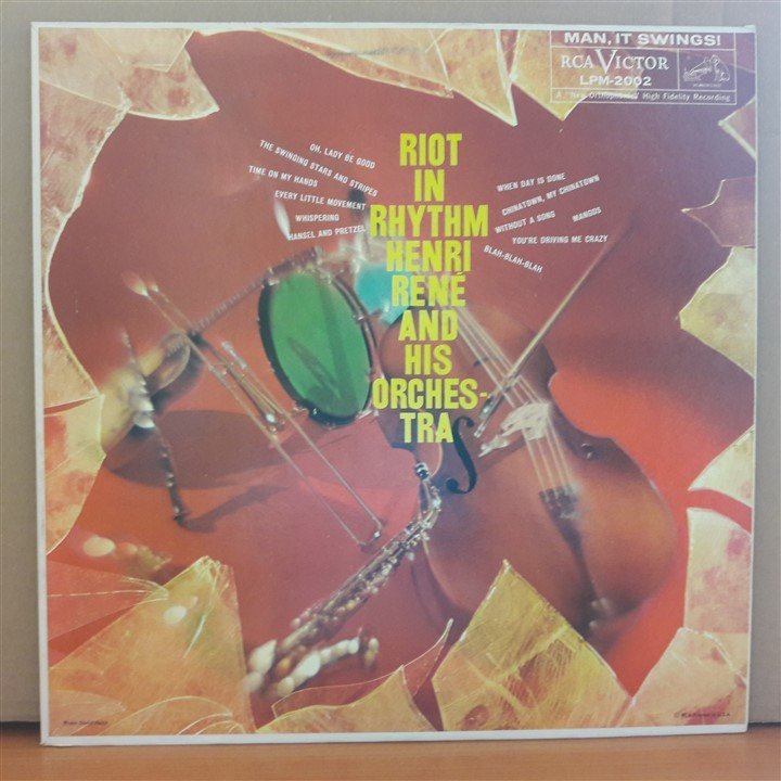 RIOT IN RHYTHM - HENRI RENE AND HIS ORCHESTRA (1959) - LP 2.EL PLAK