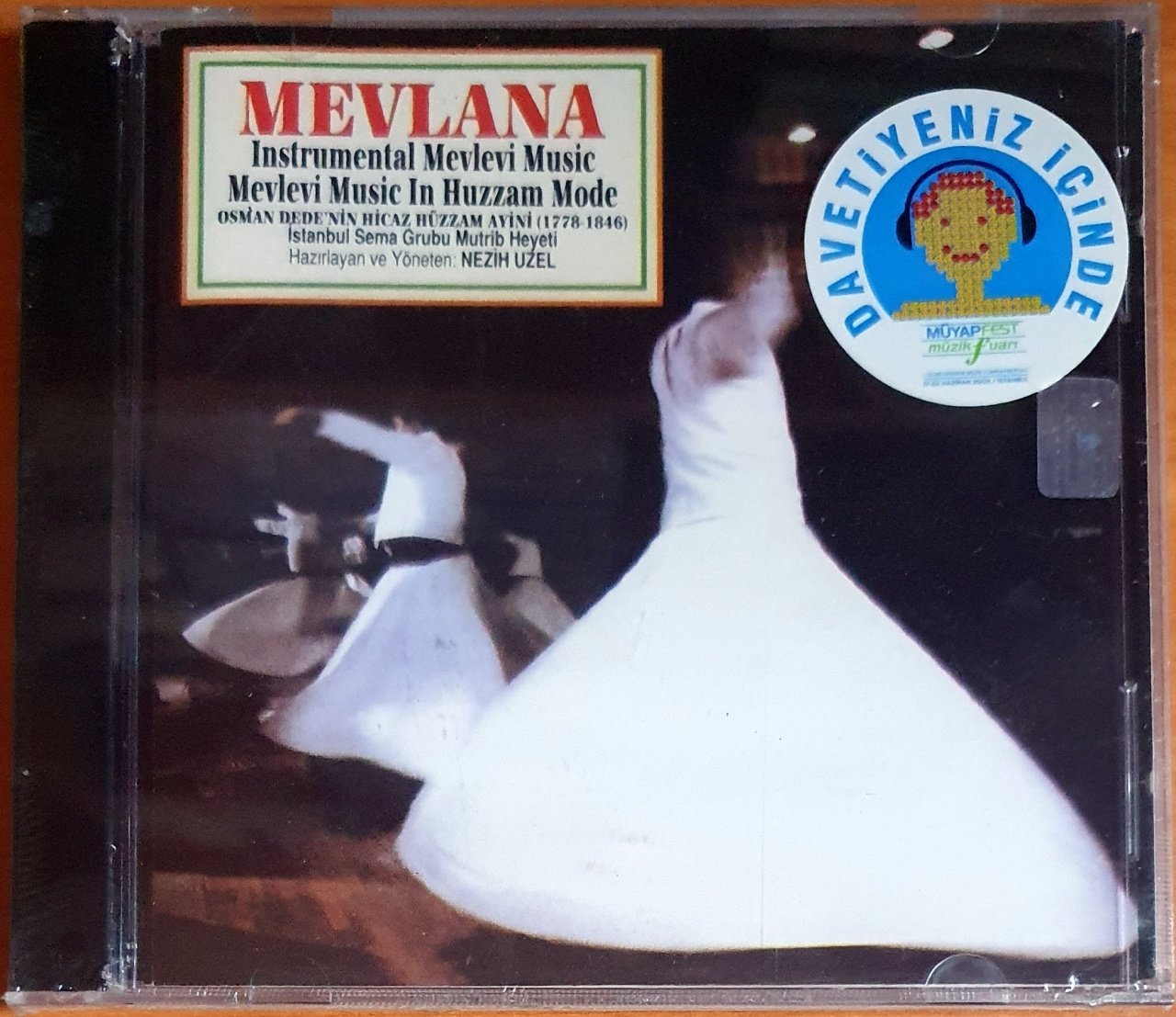MEVLANA / HAMMAMİZADE İSMAİL DEDE SABA MEVLEVİ AYİNİ - CD SIFIR