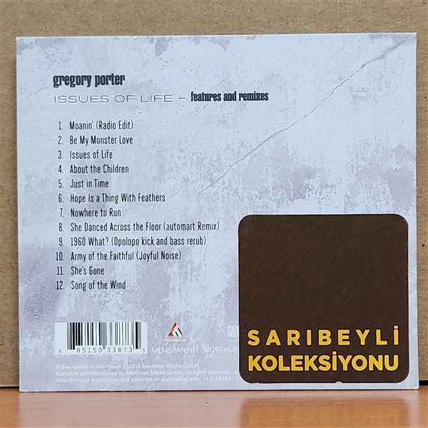 GREGORY PORTER – ISSUES OF LIFE / FEATURES AND REMIXES (2014) - CD 2.EL