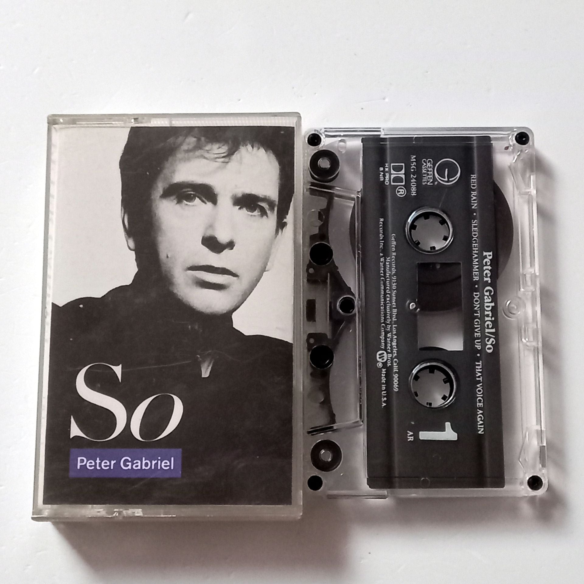 PETER GABRIEL - SO (1986) - KASET MADE IN USA 2.EL