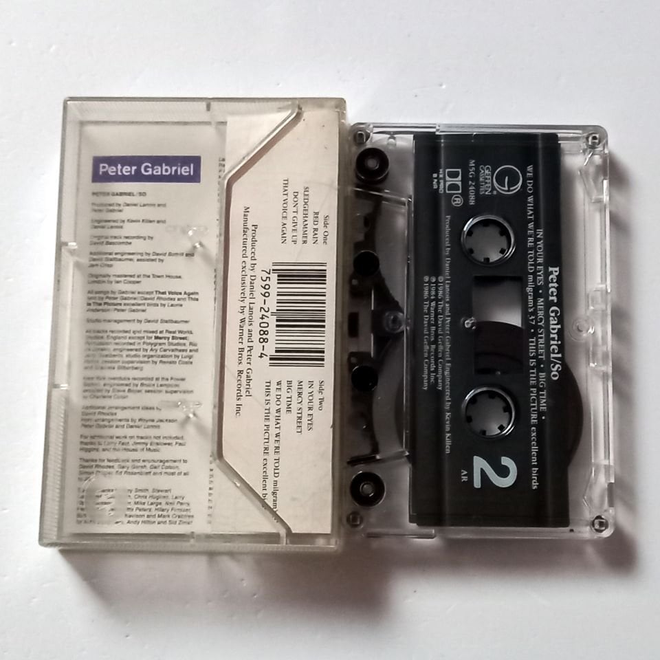 PETER GABRIEL - SO (1986) - KASET MADE IN USA 2.EL