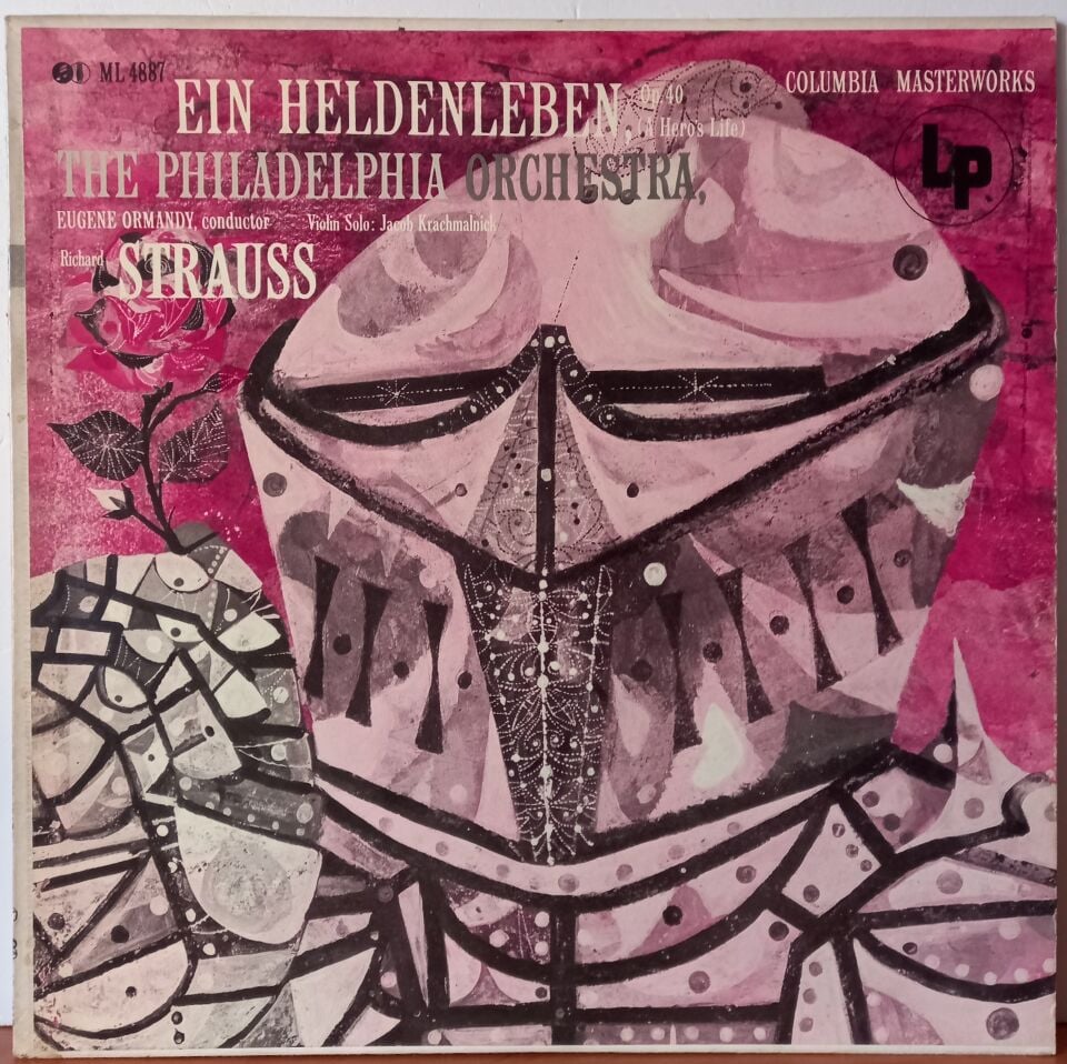 EUGENE ORMANDY CONDUCTS THE PHILADELPHIA ORCHESTRA / STRAUSS – EIN HELDENLEBEN (1954) - LP 2.EL PLAK