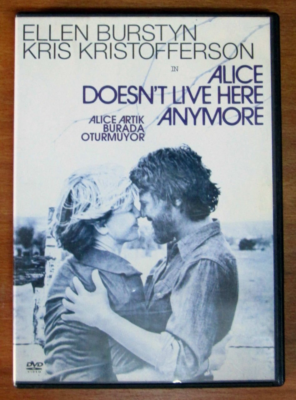 ALICE DOESN'T LIVE HERE ANYMORE - ALICE ARTIK BURADA OTURMUYOR - ELLEN BURSTYN - KRIS KRISTOFFERSON - HARVEY KEITEL - MARTIN SCORSESE - DVD 2.EL
