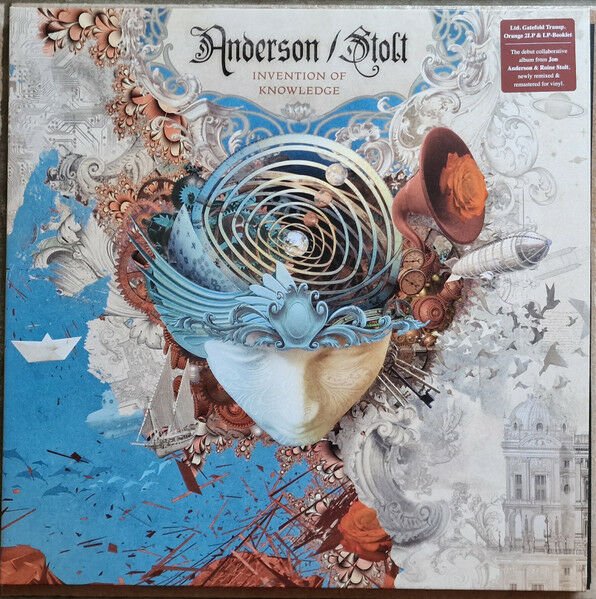 JON ANDERSON / ROINE STOLT – INVENTION OF KNOWLEDGE (2023) 2xLP TRANSPARENT ORANGE VINYL SIFIR PLAK