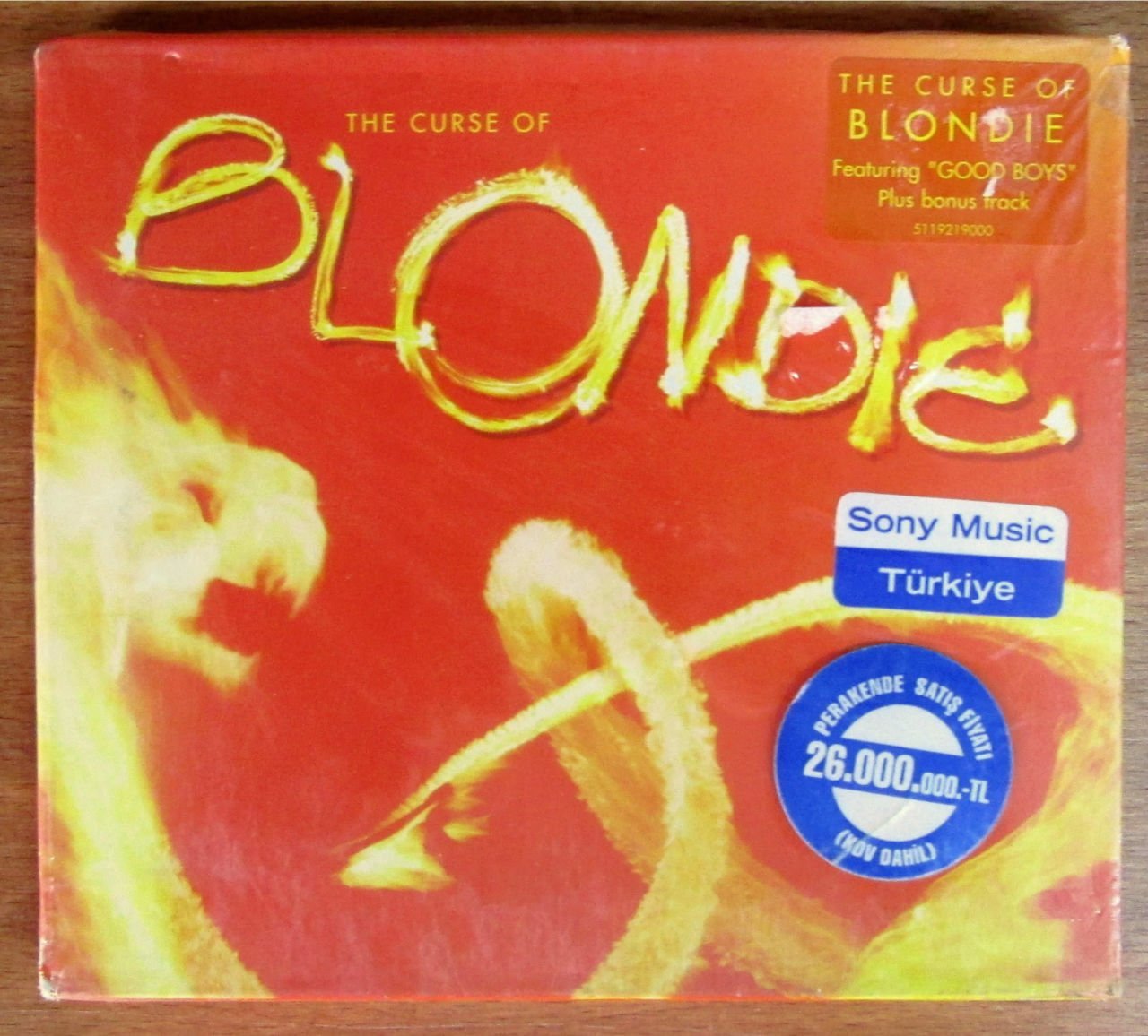 BLONDIE - THE CURSE OF BLONDIE CD SIFIR