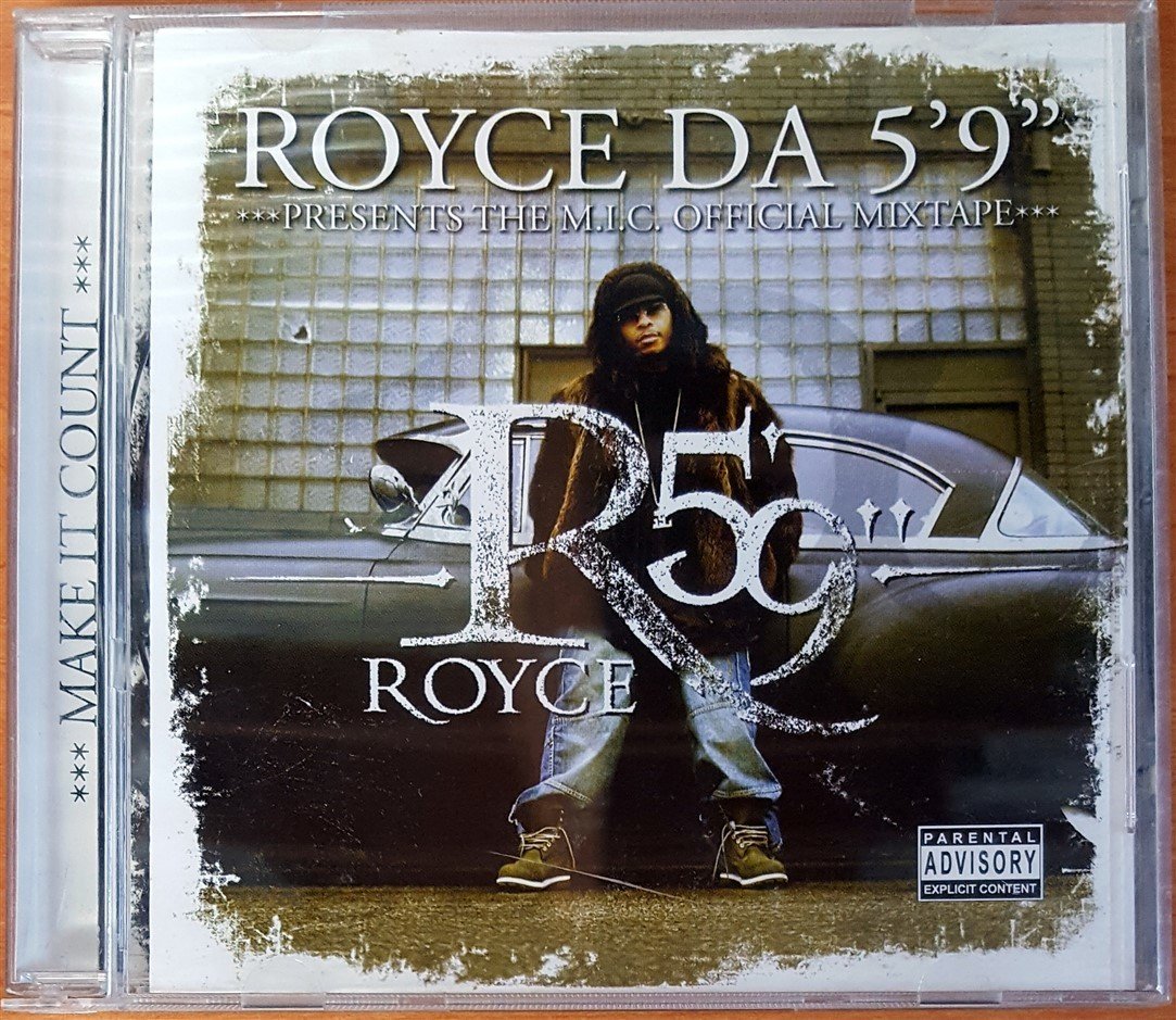 ROYCE DA 5' 9'' PRESENTS THE M.I.C. OFFICIAL MIXTAPE CD 2.EL