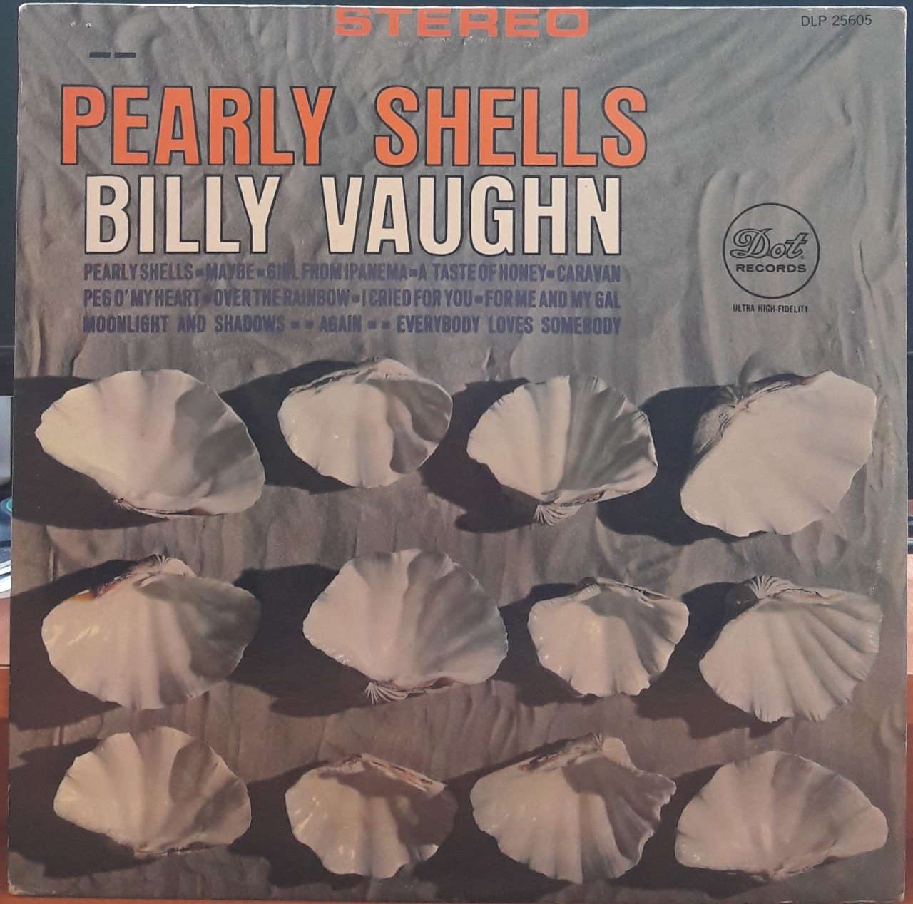 BILLY VAUGHN - PEARLY SHELLS - PLAK 2.EL