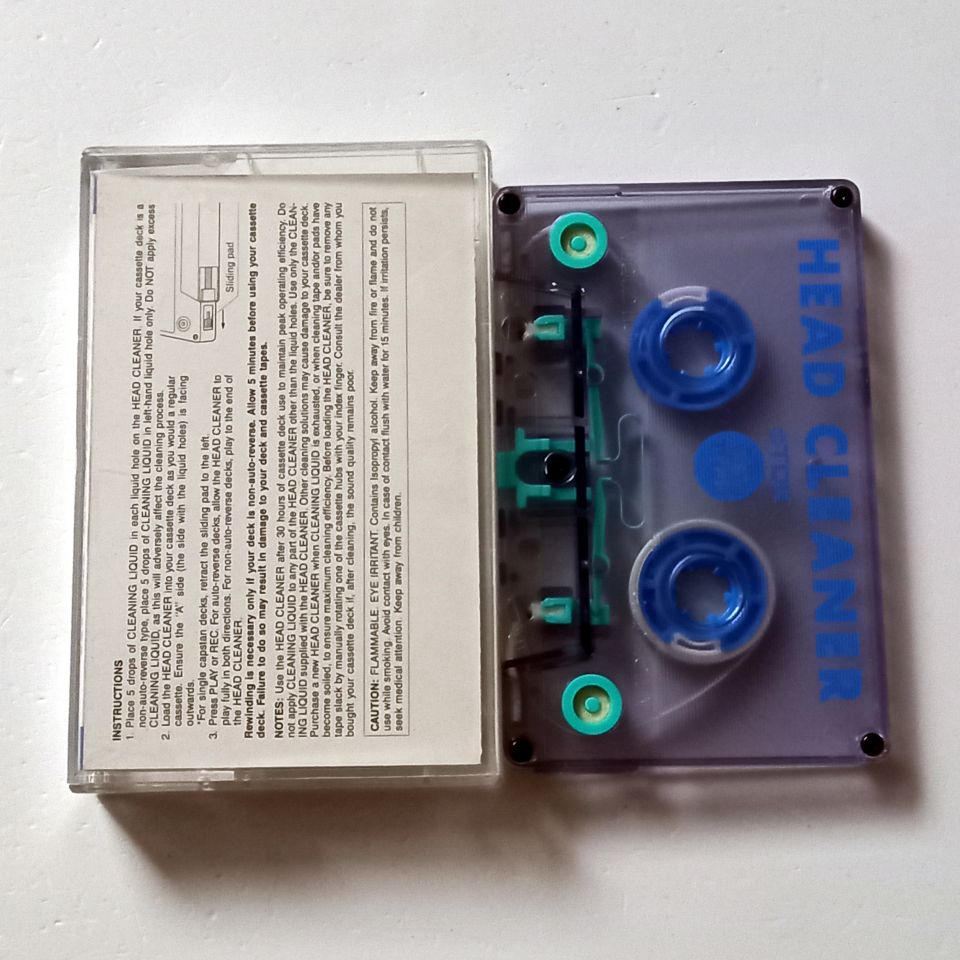 HEAD CLEANER / KAFA TEMİZLEYİCİ - KASET 2.EL