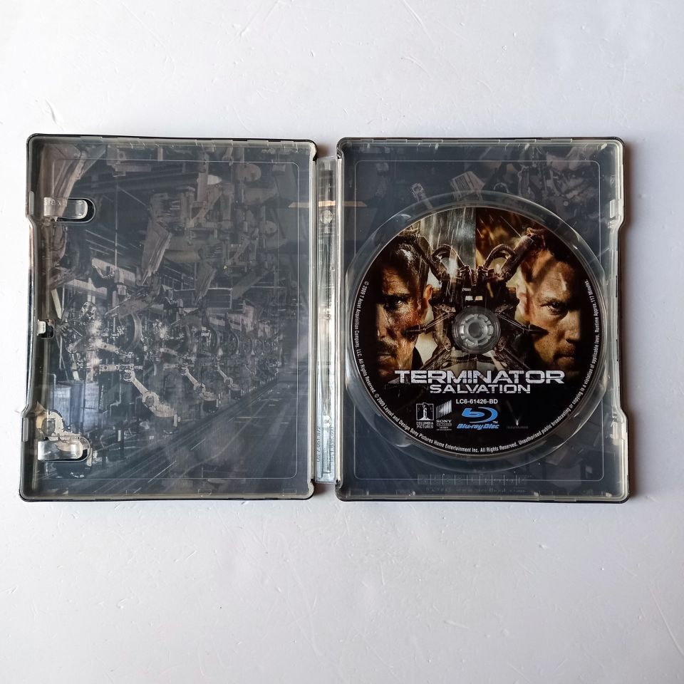 TERMINATOR SALVATION - CHRISTIAN BALE, SAM WORTHINGTON - YÖN.: MCG - BLU-RAY  STEELBOOK METAL KUTU 2.EL