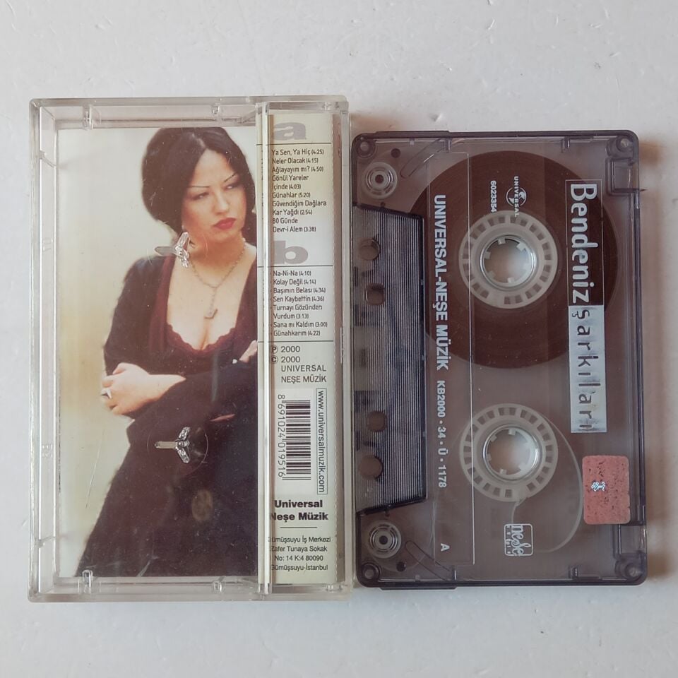 BENDENİZ - BENDENİZ ŞARKILARI (2000) - KASET 2.EL