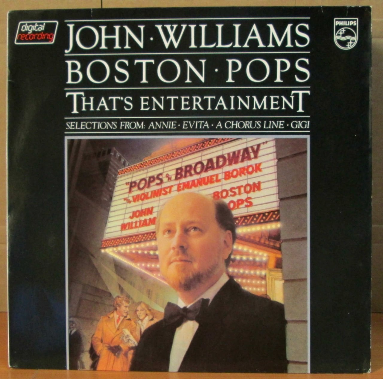 JOHN WILLIAMS BOSTON POPS - EVITA GIGI - LP 2.EL