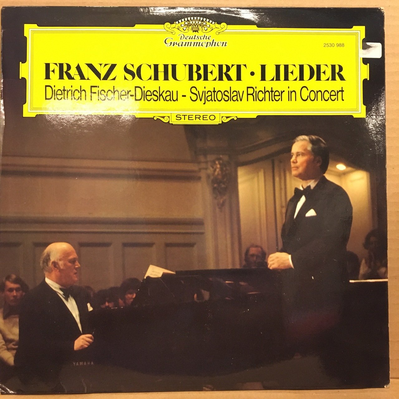 SCHUBERT - LIEDER D. FISCHER-DIESKAU, S. RICHTER 1978 2.EL PLAK