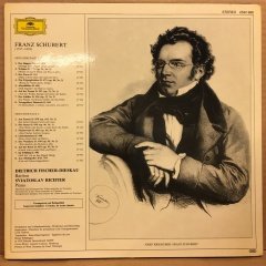 SCHUBERT - LIEDER D. FISCHER-DIESKAU, S. RICHTER 1978 2.EL PLAK