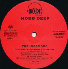 MOBB DEEP - INFAMOUS (1995) - 2LP HIP HOP SIFIR PLAK