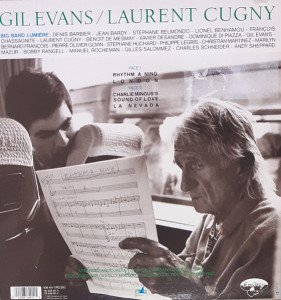 GIL EVANS / LAURENT CUGNY / BIG BAND LUMIÈRE – RHYTHM A NING (1988) - LP CUT OUT SIFIR PLAK