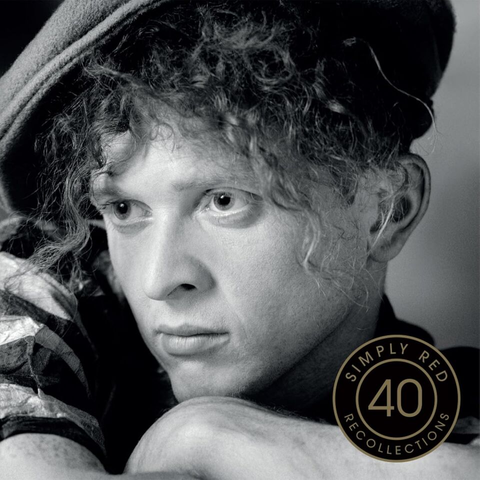 SIMPLY RED - RECOLLECTIONS (2025) - 2LP COMPILATION 180GR CRYSTAL CLEAR & BLACK MARBLED COLOURED EDITION SIFIR PLAK