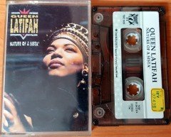 QUEEN LATIFAH - NATURE OF A SISTA (1991) TOPKAPI CASSETTE MADE IN TURKEY ''USED'' PAPER LABEL