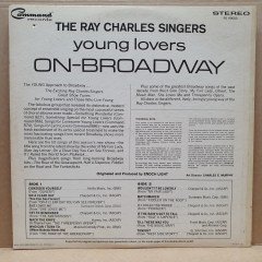 THE RAY CHARLES SINGERS - YOUNG LOVERS ON-BROADWAY (1965) - LP 2.EL PLAK