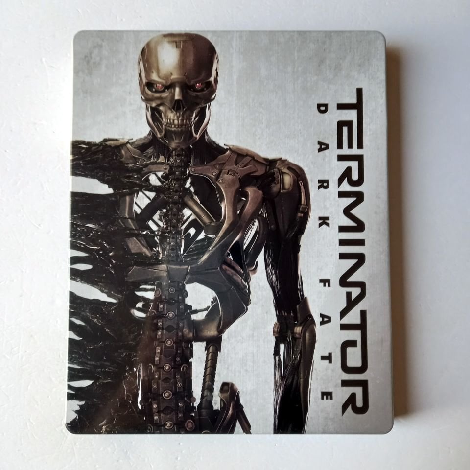 TERMINATOR DARK FATE - LINDA HAMILTON MACKENZIE DAVIS, ARNOLD SCHWARZENEGGER - YÖN.: TIM MILLER - BLU-RAY  STEELBOOK METAL KUTU 2.EL TÜRKÇE ALTYAZI YOKTUR