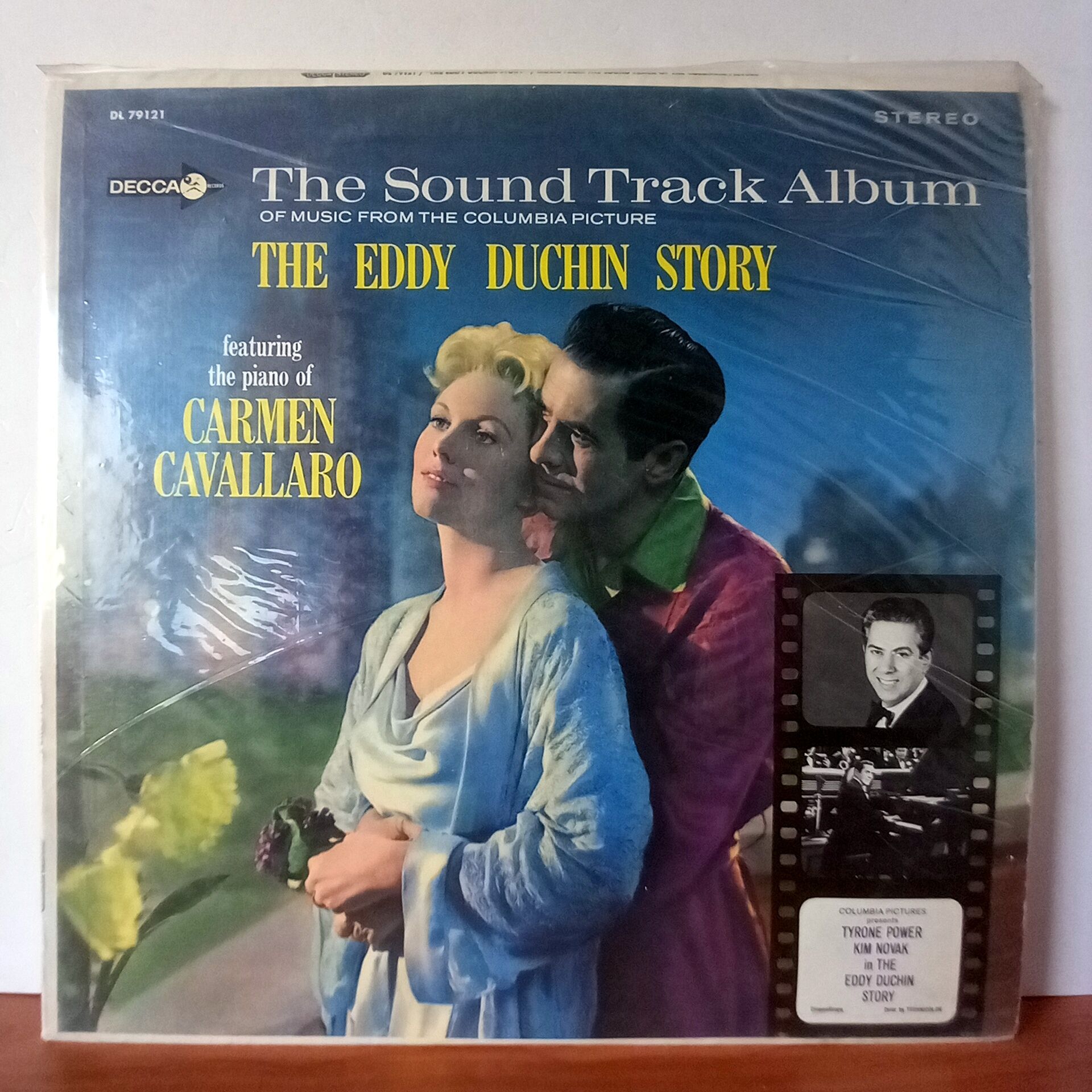 THE EDDY DUCHIN STORY SOUNDTRACK / CARMEN CAVALLARO (1956) - LP 2.EL PLAK