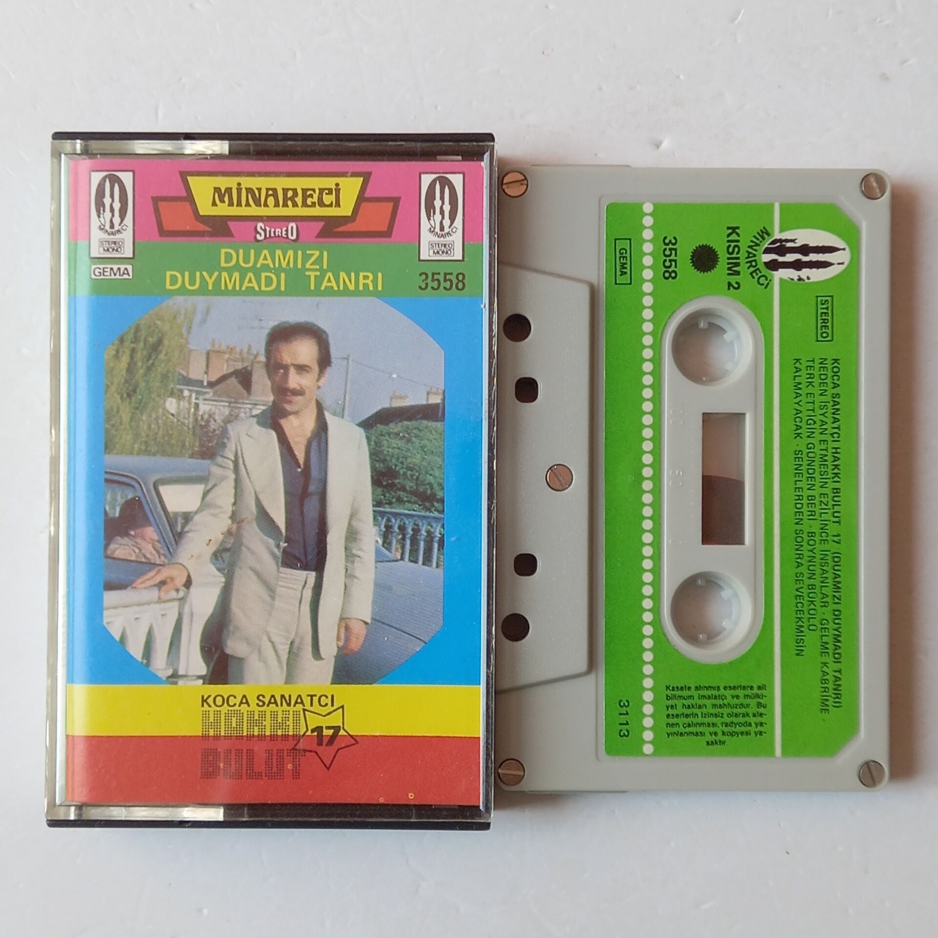 HAKKI BULUT - DUAMIZI DUYMADI TANRI - KASET 2.EL