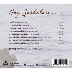 FAZIL SAY - GÜZ ŞARKILARI / GÜVENÇ DAĞÜSTÜN & ECE DAĞISTAN (2017) - CD SIFIR