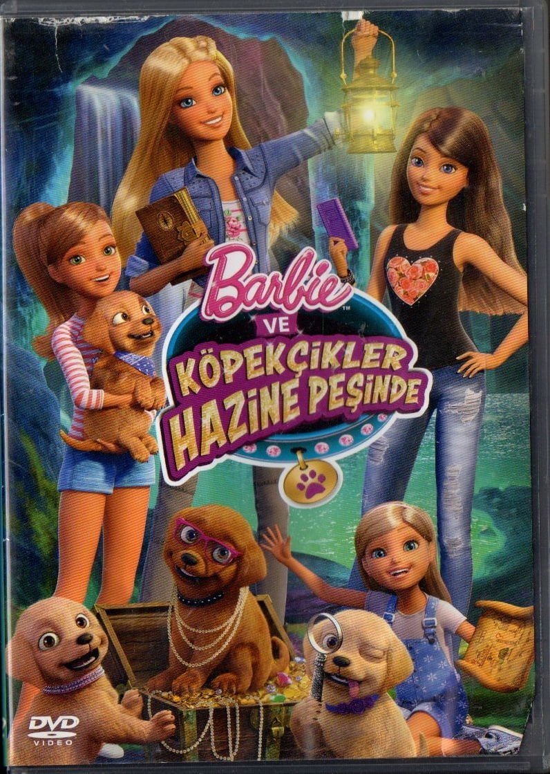 BARBIE & HER SISTERS IN THE GREAT PUPPY ADVENTURE - BARBIE VE KÖPEKÇİKLER HAZİNE PEŞİNDE - ANİMASYON - DVD 2.EL