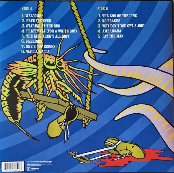 THE OFFSPRING - AMERICANA (1998) - LP 2025 COLOURED EDITION SIFIR PLAK