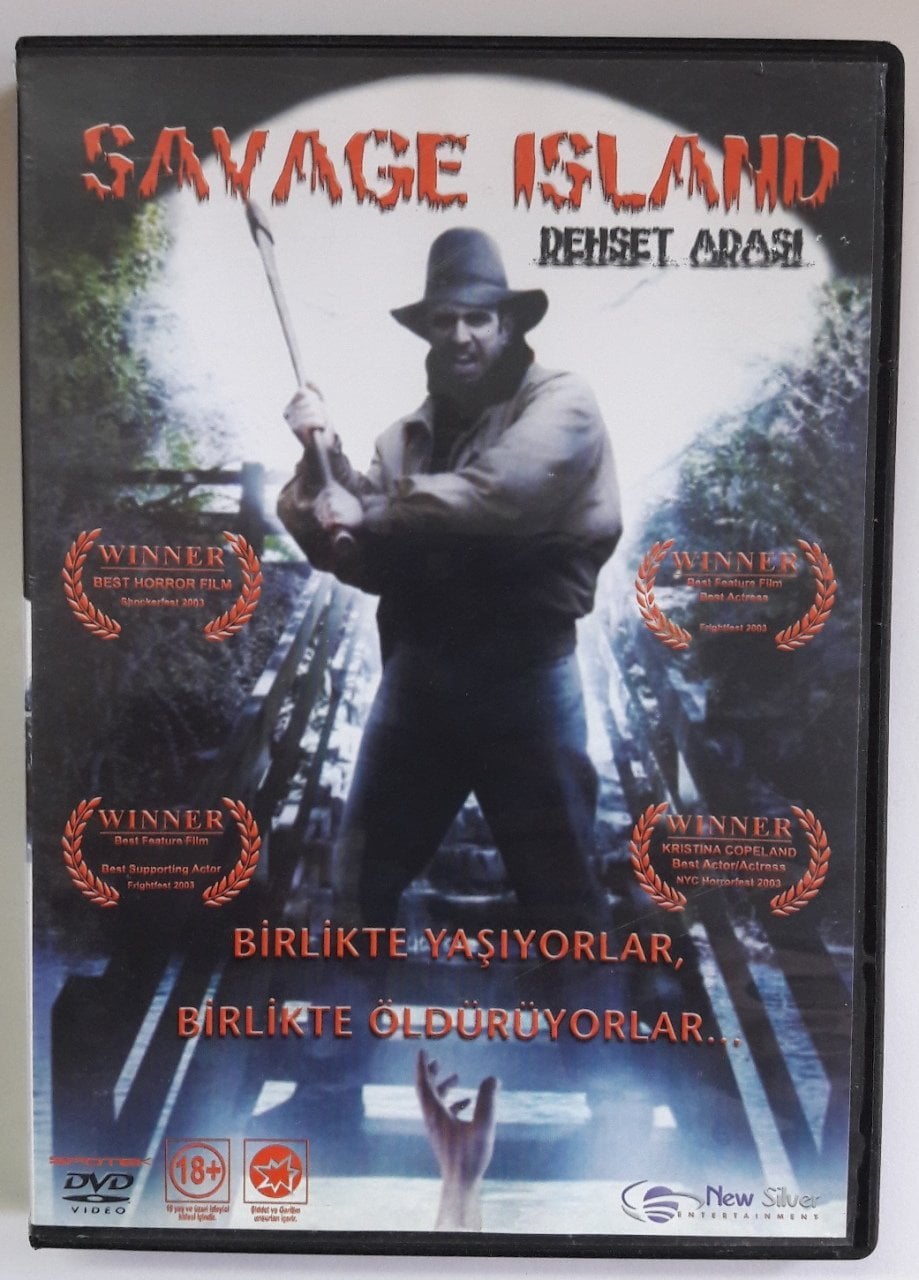 DEHŞET ADASI - SAVAGE ISLAND - DVD 2.EL