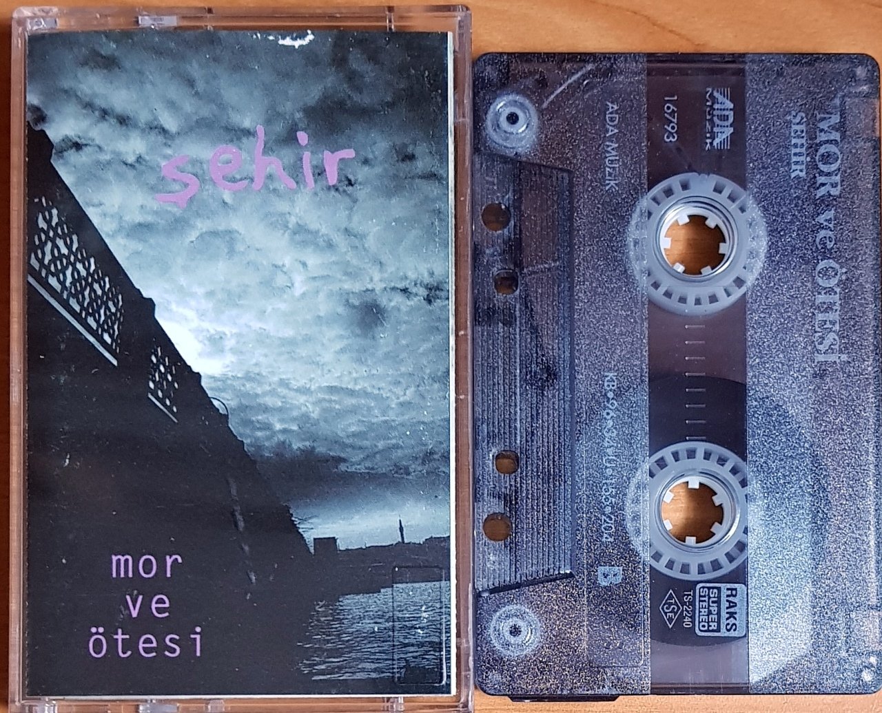 MOR VE ÖTESİ - ŞEHİR (1996) ADA MÜZİK KASET 2.EL